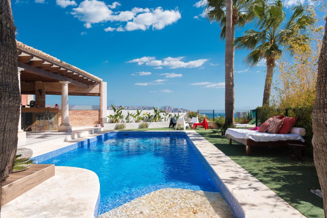 Villa Exclusiva Con Espectaculares Vistas Al Mediterraneo Cala de Finestrat Eksteriør bilde