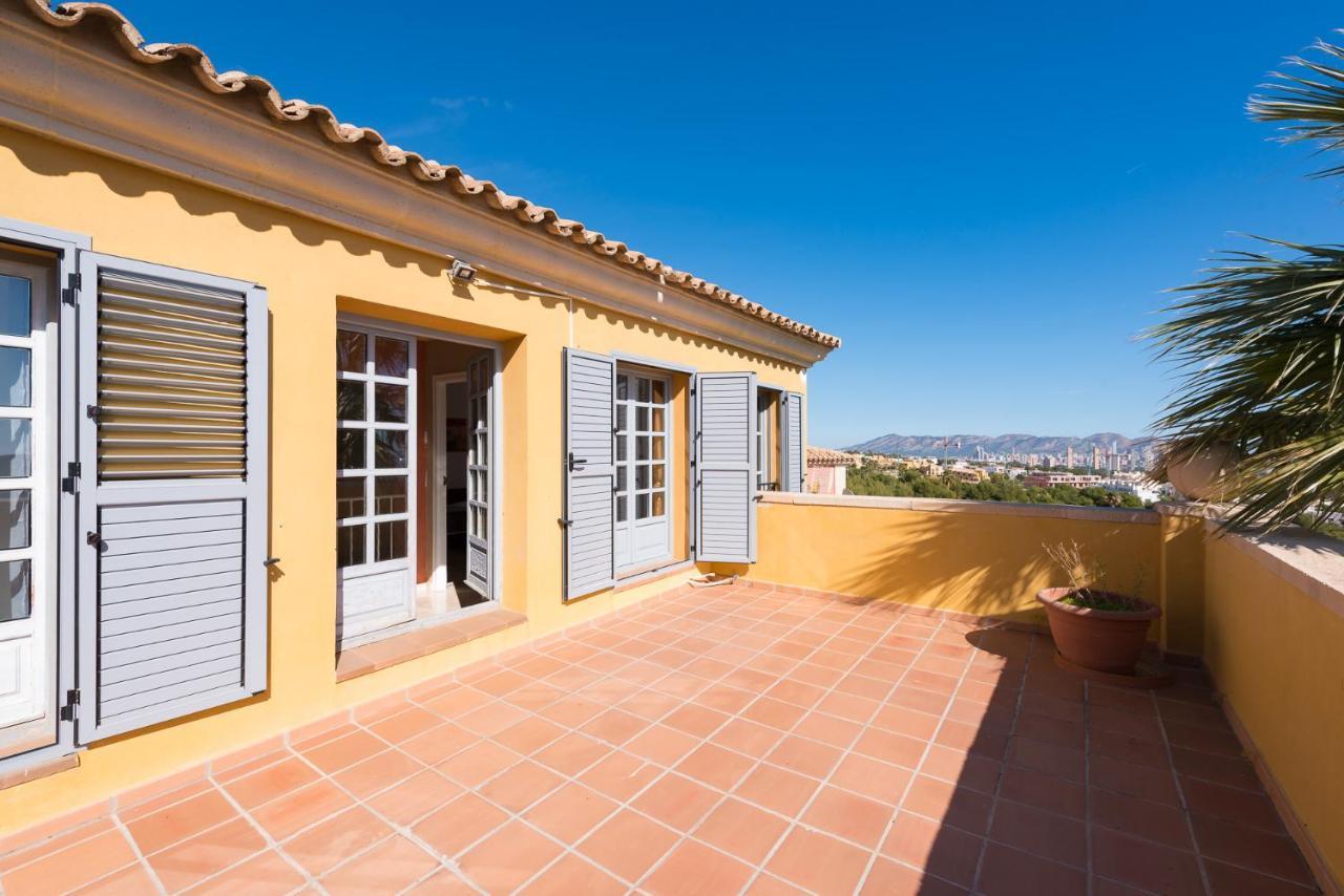 Villa Exclusiva Con Espectaculares Vistas Al Mediterraneo Cala de Finestrat Eksteriør bilde