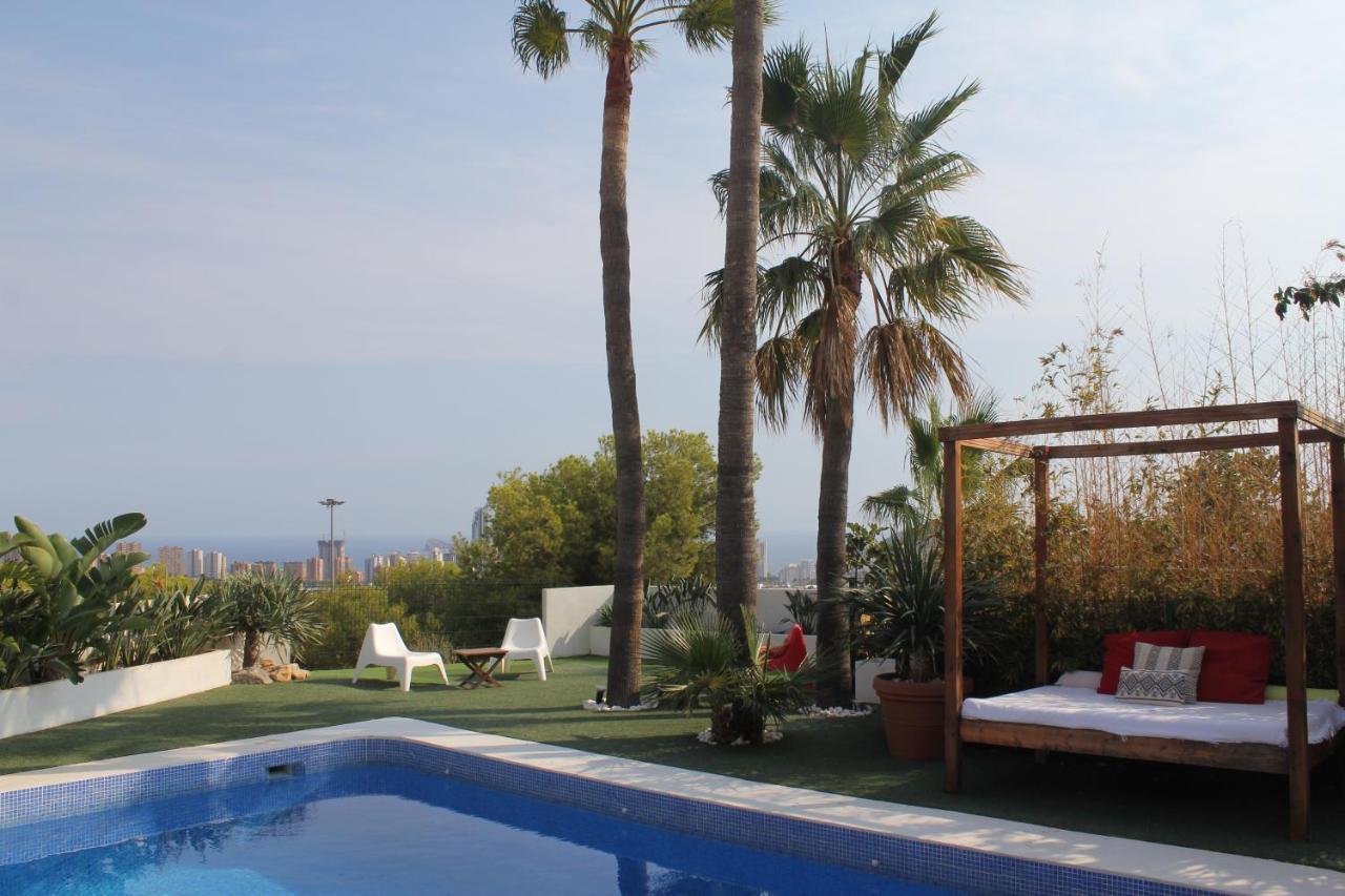 Villa Exclusiva Con Espectaculares Vistas Al Mediterraneo Cala de Finestrat Eksteriør bilde