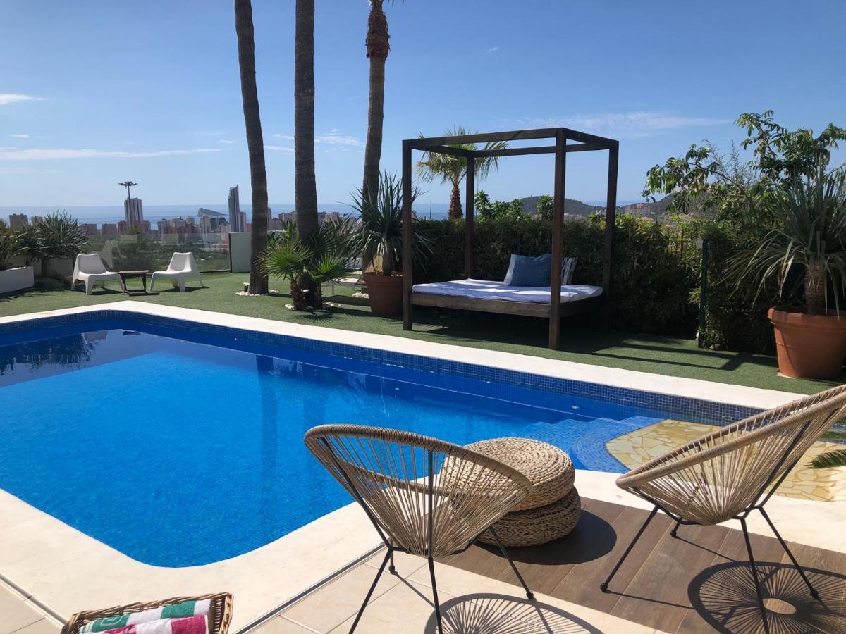 Villa Exclusiva Con Espectaculares Vistas Al Mediterraneo Cala de Finestrat Eksteriør bilde