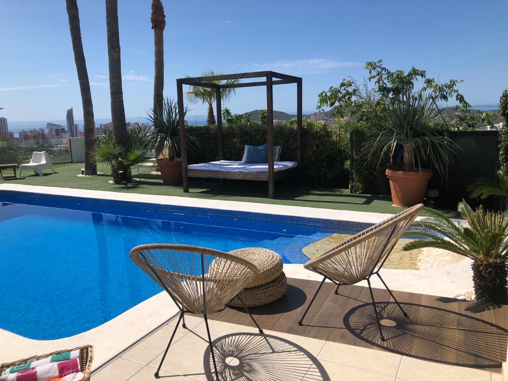 Villa Exclusiva Con Espectaculares Vistas Al Mediterraneo Cala de Finestrat Rom bilde