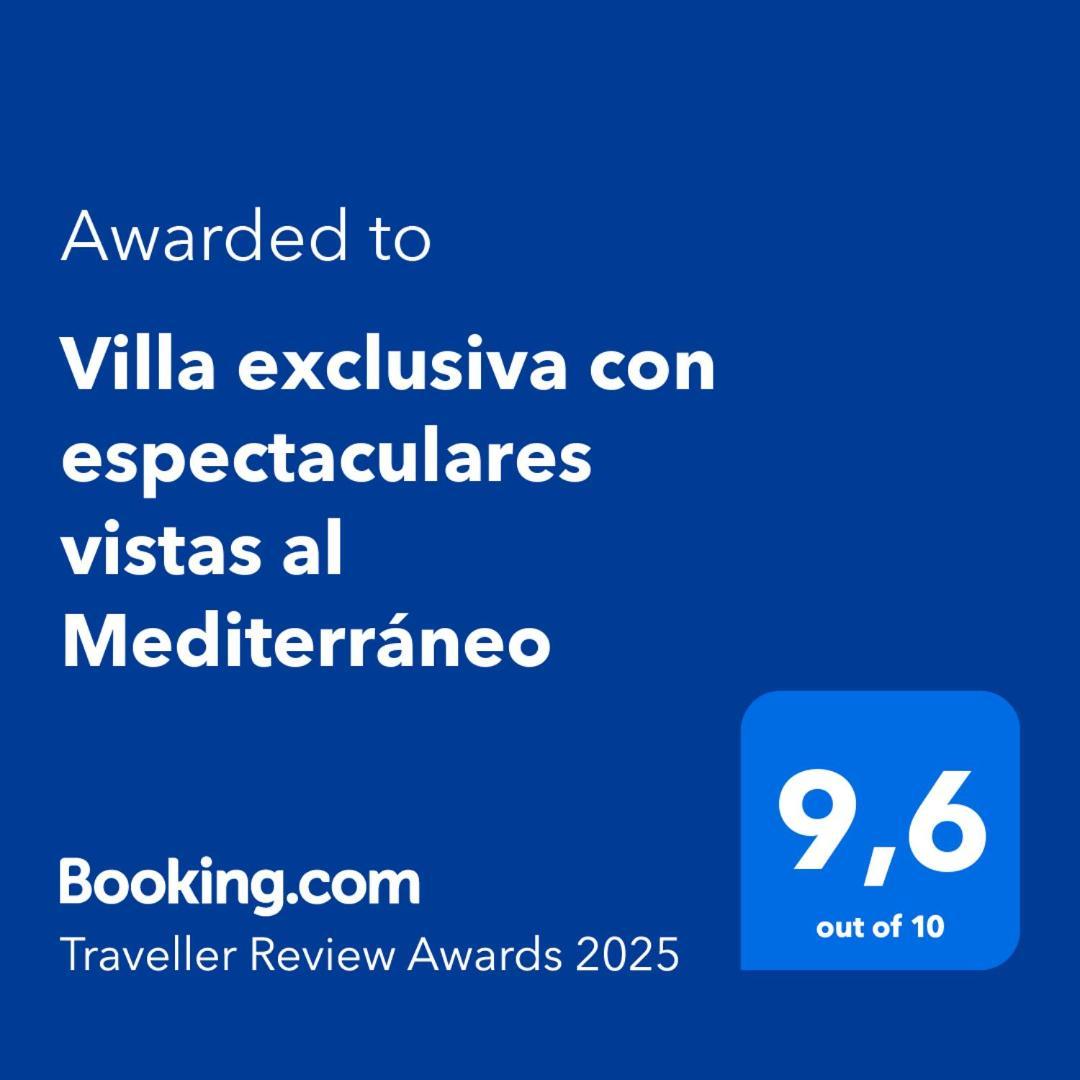 Villa Exclusiva Con Espectaculares Vistas Al Mediterraneo Cala de Finestrat Eksteriør bilde